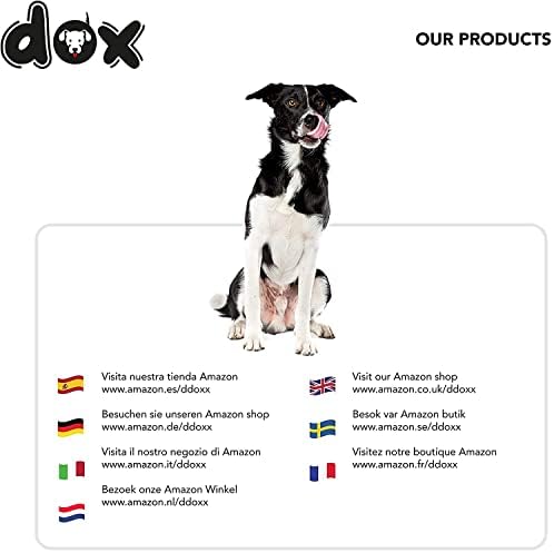 DDOXX Airmesh ovratnik za pse - Snažni i podesivi ovratnici psi - m