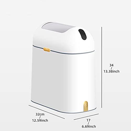 ZHAOLEI automatska kanta za smeće 9L Kupatilo Toalet kanta za smeće sa poklopcem pametni senzor kuhinjsko smeće pametna kanta za smeće