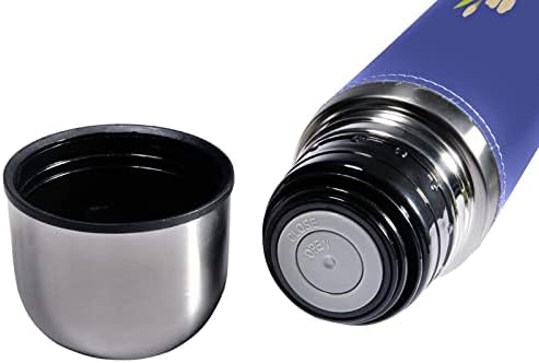 SDFSDFSD 17 oz Vakuum izolirane boce od nehrđajućeg čelika Sportska kavana Travel Milica Flascren originalna koža Zamotana BPA Besplatno,