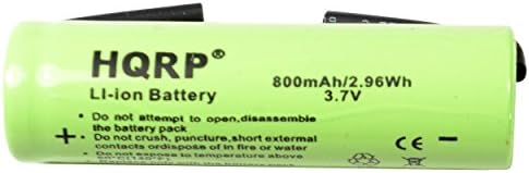 HQRP baterija radi sa Philips norelco 3.7V Li-Ion 422203612390 3611290 3606410 1050cc 1050x 1059x 1280x 1280xcc 1250x 1250xcc 1260x