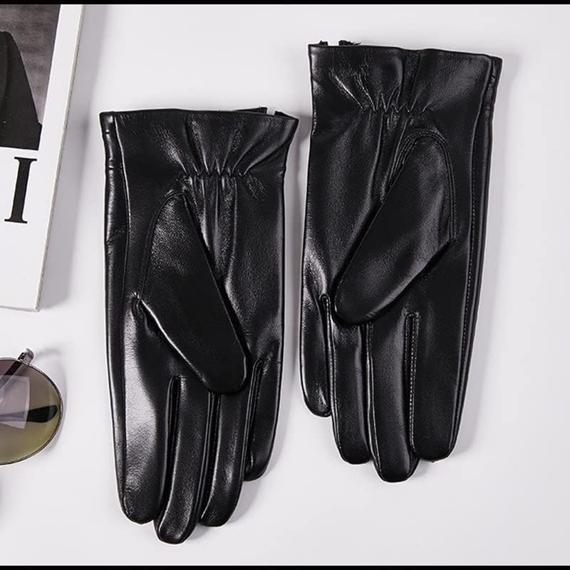 N / A ekran osetljiv na dodir muške kožne rukavice od flisa za toplu jesen i zimu kožne rukavice otporne na vetar