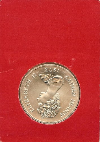 1972. Kajmanska ostrva Silver 25. Anniv QEII $ 25 dolara