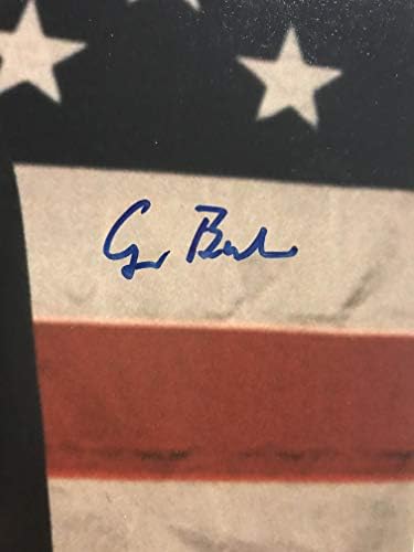 SJEDINJENE DRŽAVE!!! George H. W. Bush 41. predsjednik potpisao 11x14 fotografiju 1 PSA / DNK