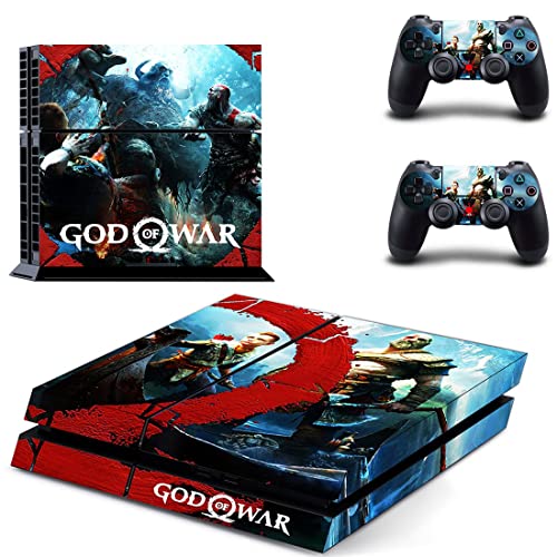Game God Best Of The War PS4 ili PS5 skin naljepnica za PlayStation 4 ili 5 konzolu i 2 kontrolera naljepnica Vinyl V4249