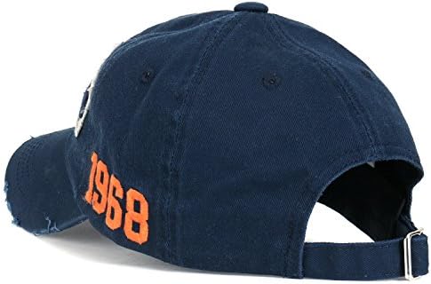 Ililily Vintage nestrpljiv 68 'originalni američki cool' logotip šešir bejzbol kapa