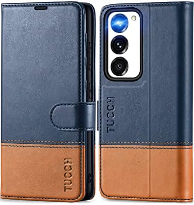 TUCCH case Wallet za Galaxy S23, PU Koža Magnetic Stand [RFID Blokiranje] Slot kartica Folio flip poklopac sa [TPU Shockproof unutrašnjost