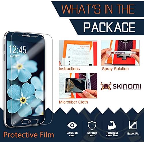 Skinomi zaštitnik kože za cijelo tijelo kompatibilan sa Samsung Galaxy S20 FE TechSkin potpuna pokrivenost Clear HD Film