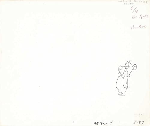 Yogi Bear Boo Boo produkcijska animacija Cel crtanje Hanna Barbera 1970-ih potpisan? 337