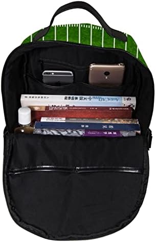 VBFOFBV ruksak za laptop, elegantan putni ruksak casual pasive za muškarce za muškarce, američki fudbalski ragbi polje