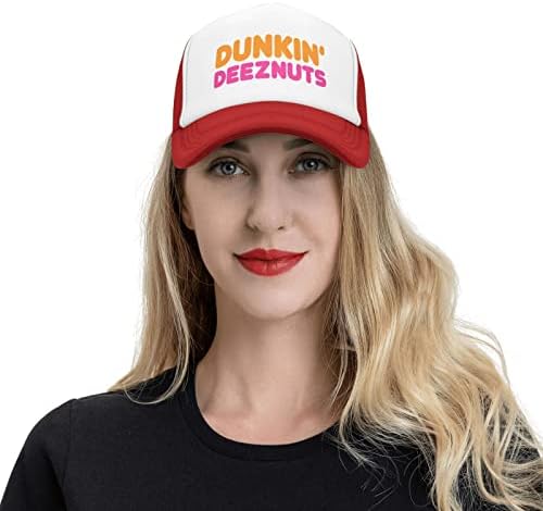 Dunkin Deez Matice šešir - smiješne kamere za zabavu - Vintage Novelty Crazy Retro Snapback Baseball kapa