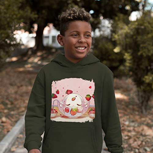 Prekrasna dječja spužva Fleece Hoodie - Hoodie Jawberry Childs '- šareni hoodie za djecu