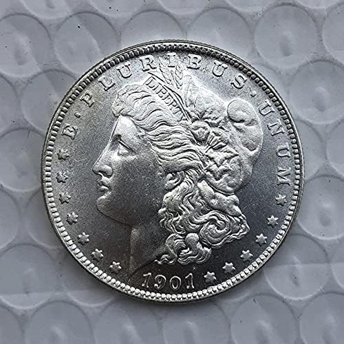 1901P verzija Sjedinjenih Država Morgan kovanica Komemorativni sabirni zanat za obnarene kovanice Suvenir ukrasi Početna Pokloni