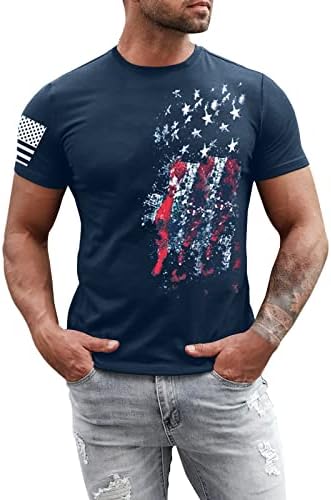 Plain dugi rukav majica Muškarci u Muški ljetni modni casual 3D digitalni ispis majica Muške teške pamučne majice