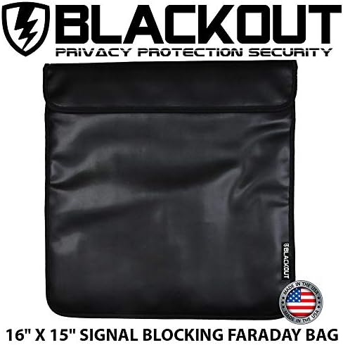 Blackout 3pc RFID Blokiranje Faraday Cage Privatnost Pouch Laptop tablet paketa pametnog telefona
