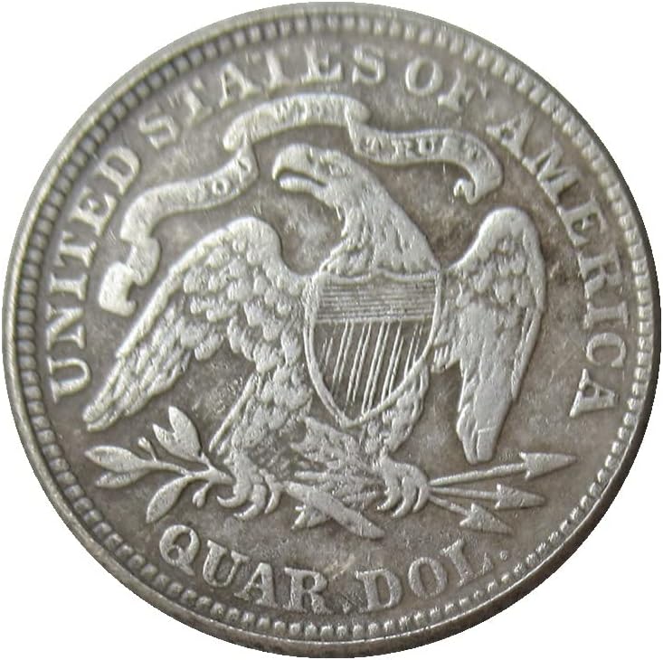 U.S. 25 Cent Flag 1870 Replika sa srebrnim replikama