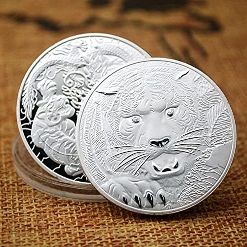 Omiljeni kovanica Koinova Dragon Tiger reljefni zanati Challenge Coin Lucky Wish Coin kolekcionarski novčić