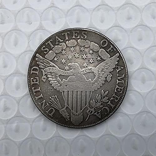 Replika prigodni kovanica srebrna 1804 Američki kovanica tvrda država Handicraft Obiteljski kolekcionarski izvrstan i smisleni komemorativni