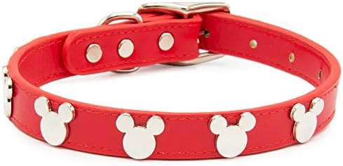 Kopč za pse, Disney, Mickey Mouse Head Siluette Charms, dodatna velika 18 do 24 inča Dužina 1,15 inča širine