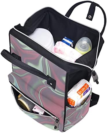 Swirl Tekući tekući talasi ručni bag ruksak ruksak za bebe nazivne torbe za promjenu multi funkcije Veliki kapacitet putnička torba