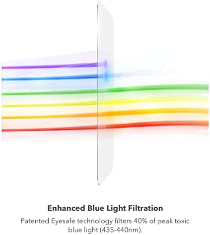 tech21 Evo Max za iPhone 13-Ultra-zaštitne i robustan futrola za telefon & ZAGG InvisibleShield Glass Elite VisionGuard zaštitnik ekrana, plavo-svjetlo za zaštitu, Anti-otisak prsta tehnologija