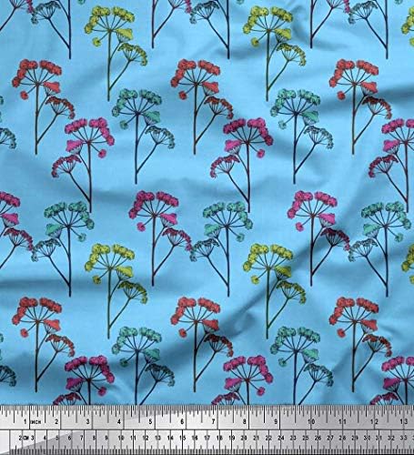 Soimoi pamučni dres tkanina cvijet umjetnička tkanina Prints by Yard 58 inch Wide
