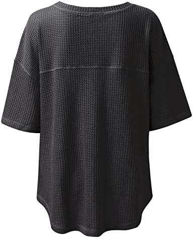 Bluza TEE za djevojke Jesen ljeto meka udobna odjeća s kratkim rukavima Pamuk Basic Lounge TShirt 49 49