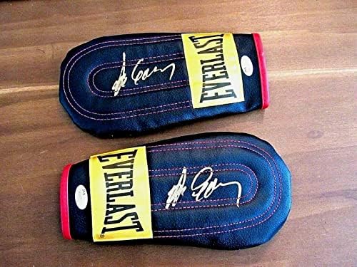 Gerry Cooney Boxing Heavyweight Potpisan Auto VTG Everlast Speed Bag Gloves JSA-Autographed Boxing Gloves
