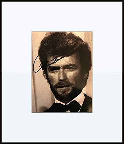 Uramljeni autogram za fotografije Clinta Eastwooda sa certifikatom o autentičnosti