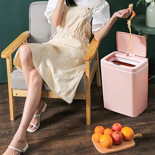 Xfgde indukciona kanta za smeće sa automatskim senzorom kućne kante za smeće kuhinjsko kupatilo Električna kanta za otpatke na dodir