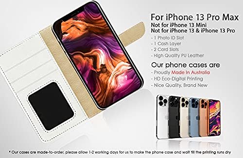 za iPhone 13 Pro Max, dizajniran poklopac futrole za telefon sa preklopnim novčanikom, A24459 Halloween Pumpkin 24459