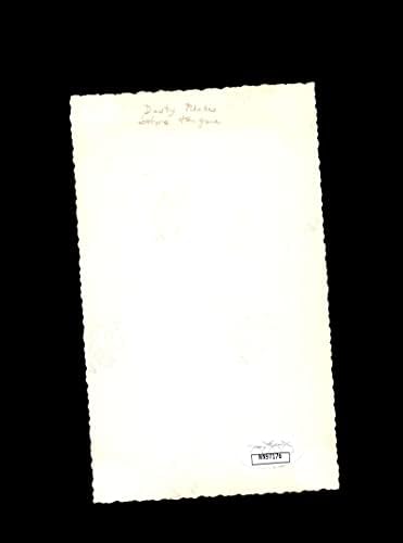 Dusty Rodos JSA COA potpisao je Vintage 4x6 1950's New York Giants Original Automatski autogram