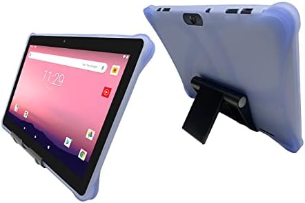 IshopingDeals TPU futrola, poluprozirni zaštitni poklopac s teksturom za Digiland 10.1 Otpuštanje ANDOID tablet 2020