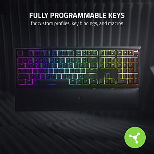 Razer Ornata V2 tastatura za igre: hibridni mehanički prekidači za ključeve-Prilagodljivo Chroma RGB osvetljenje - tasteri sa individualnim