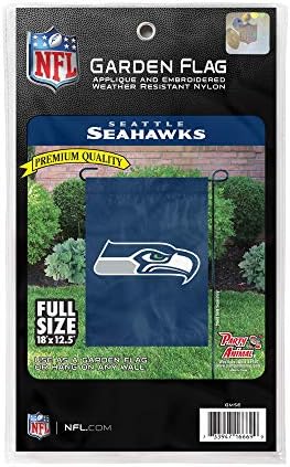 Žurka životinja NFL Seattle Seahawks premium vrtna zastava, 12,5 x 18 inča