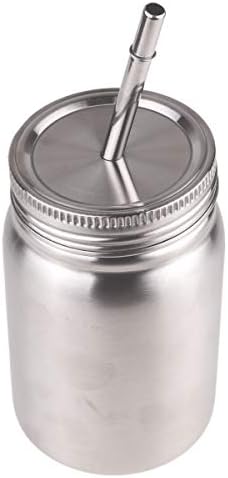 Freebily nehrđajućeg čelika Mason Jar neraskidivi čaše sa jednim/dvostrukim zidovima Perilica posuđa sigurno piće putne šolje sa poklopcima