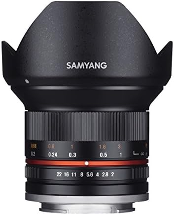 Samyang SY12M-E-SIL 12mm F2.0 Ultra širokougaoni objektiv za Sony e kamere, srebro