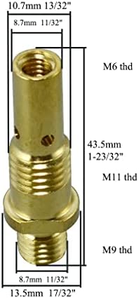 Riverweld MIG zavarivački difuzor za zavarivanje 35-50 za Lincoln Magnum 100L i Tweco Mini / 1 5pk