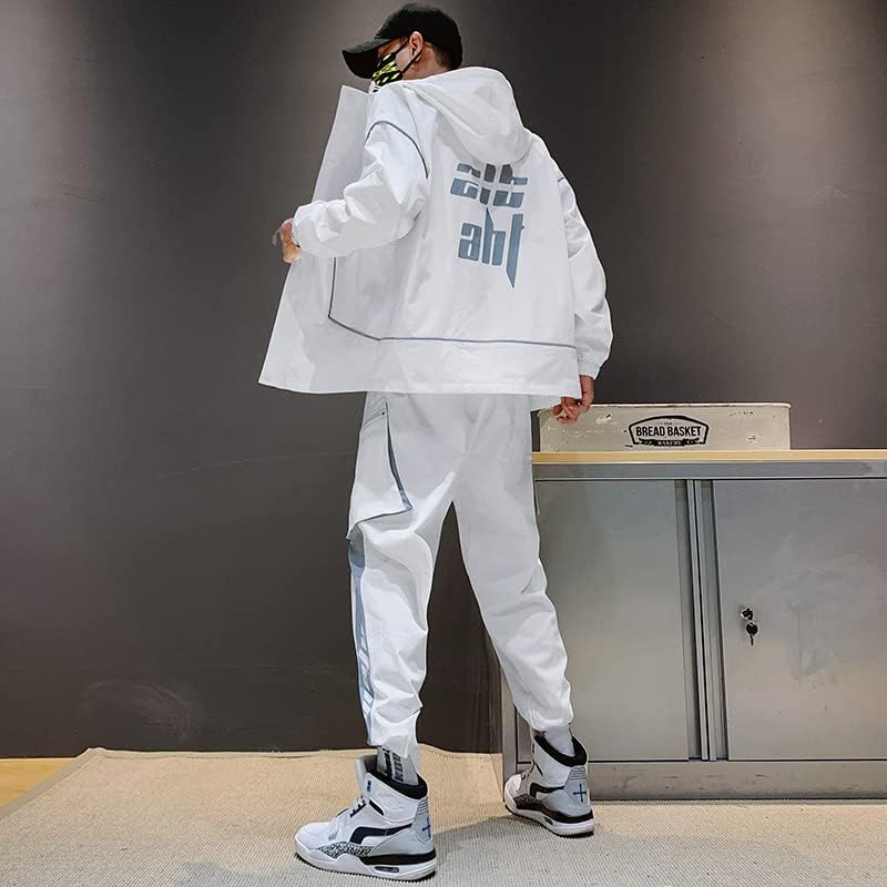Hip-Hop odijelo muško set Track odijela Proljetna jesenska jakna s kapuljačom + hlače TrackSit set Streetwear odjeća