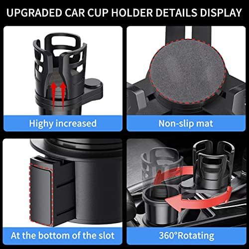 Humview Holder Cupa Expander, rutiran višenamjenski držač automobila, držač za čaše Expander za automobil drži čaše, naočale, tkiva,