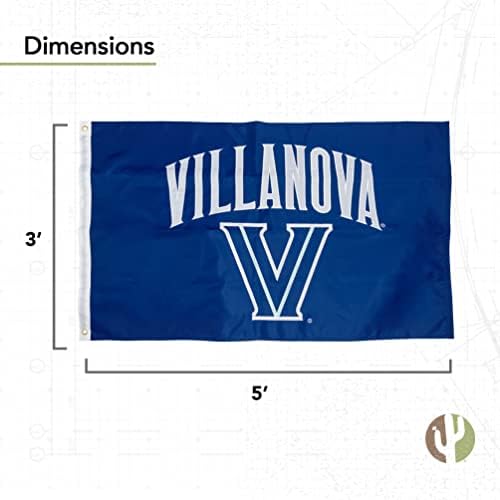 Villanova univerzitetska zastava baneri vu wildcats najlon unutarnji vanjski 3x5