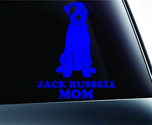 Jack Russell terijer mama pse simbol naljepnica šapa Print Dog Štene ljubimac Porodični pasmin Volite auto kamion naljepnica