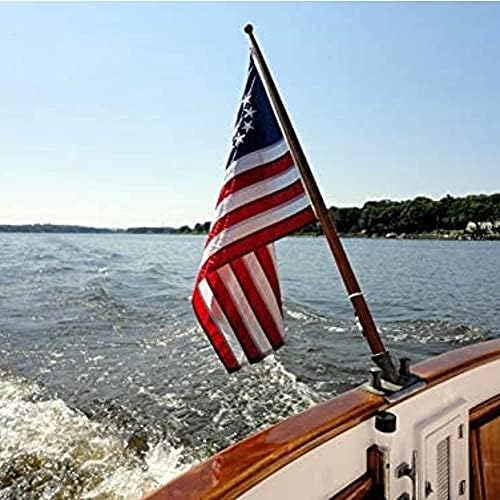 Američka zastava 10x15 Ft USA Vanjski mesingani gromboti stopala teška američka zastava Oxford materijal sa vezenim zvijezdama