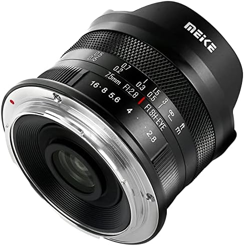 Meike 7.5 mm f2. 8 APS-C veliki otvor širokougaonog Fisheye sočiva ručno fokusiranje sočiva za Nikon Z-Mount Mirroless kamere Z50