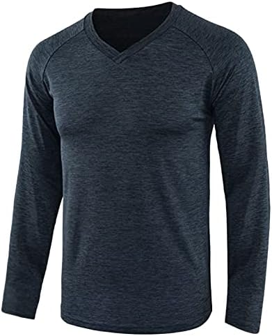 Muška Ležerna čvrsta Raglan košulja lagana majica Dugi rukav Muscle Tops termo dukserica pulover Osnovni džemper