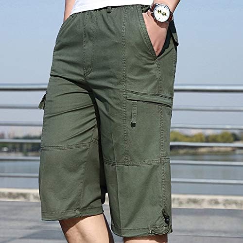 Ymosrh muške kratke hlače modni patentni zatvarač na otvorenom džepne kratke hlače Sportske kombinezone casual hlače šorc