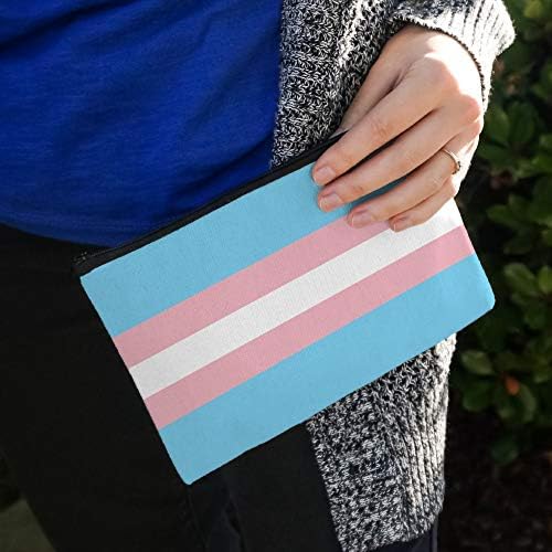 Transgender Trans Pride zastava Originalna plava ružičasta bijela makeup kozmetička torba Organizator torbica