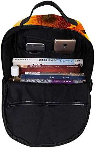 VBFOFBV ruksak za žene Daypack backpad bagera za laptop Tražena Torba, žuti suncokret jesen