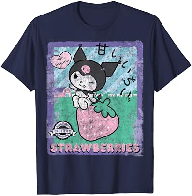 Kuromi jagoda branje jagode rukav za farmu / Tip T-Shirt