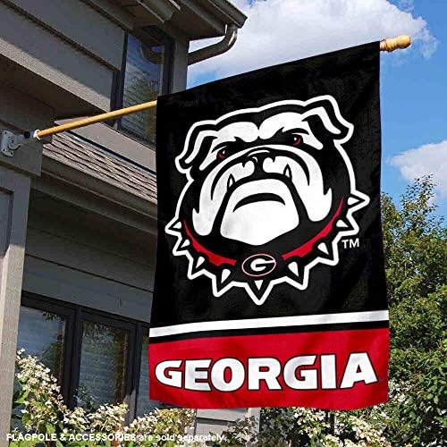 Georgia Bulldogs Novi pas Dvostrana i dvostrana kuća zastava