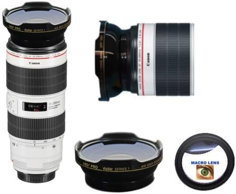 HD3 široko Fisheye sočivo + makro sočivo dizajnirano za Canon EF 70-200mm f/2.8 L is III USM sočivo
